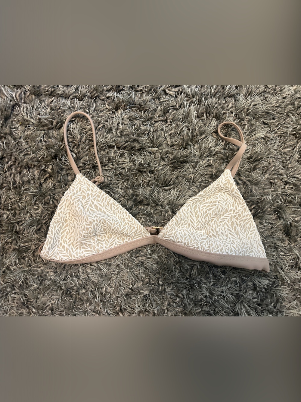 Bromelia triangle bikini top